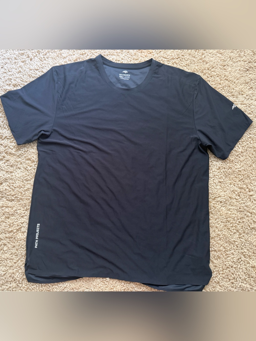 NWOT Men's Black Short-Sleeve Crew Tee by Path Projects